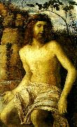 Giovanni Bellini den tornekronte kristus France oil painting artist